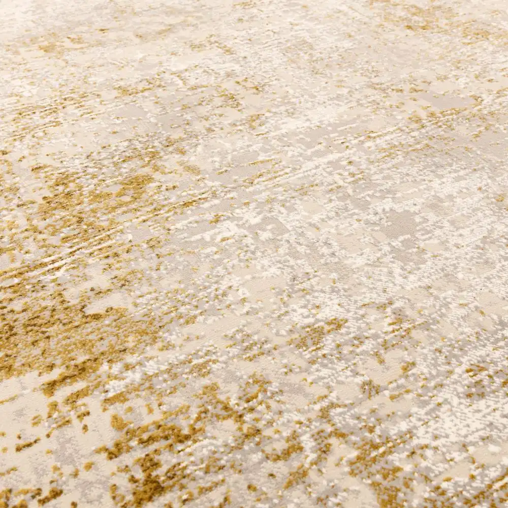 Kuza Border Gold Rug - Image 5