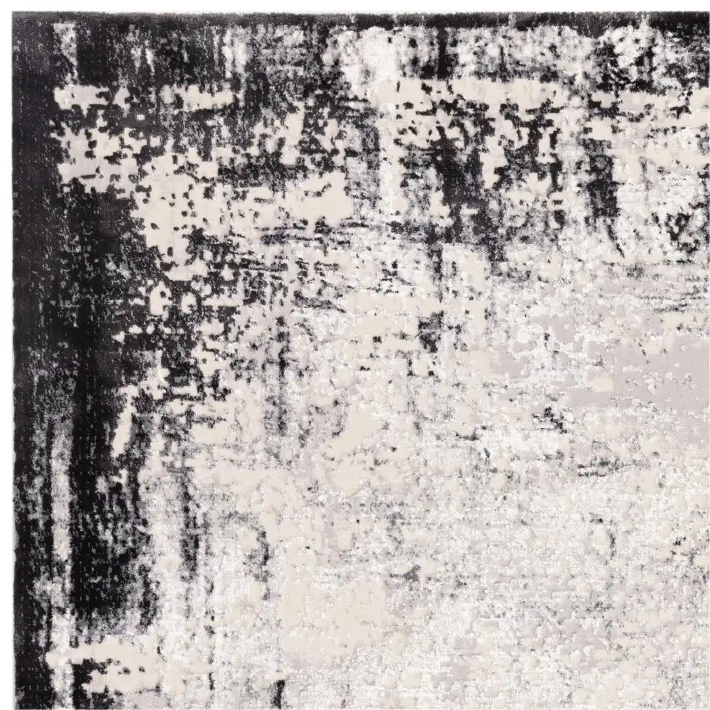 Kuza Border Grey Rug - Image 6
