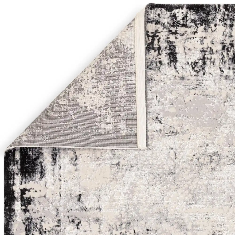 Kuza Border Grey Rug - Image 7