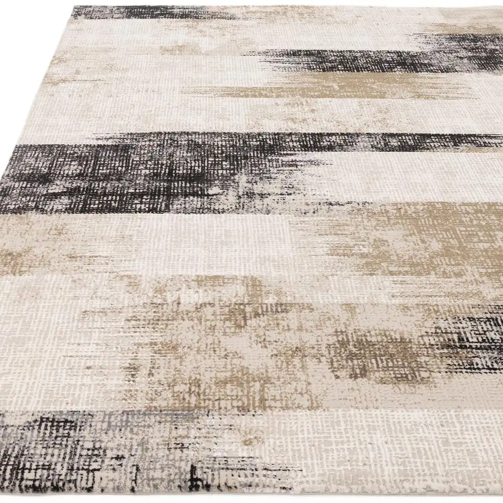 Kuza Lines Beige Rug - Image 2