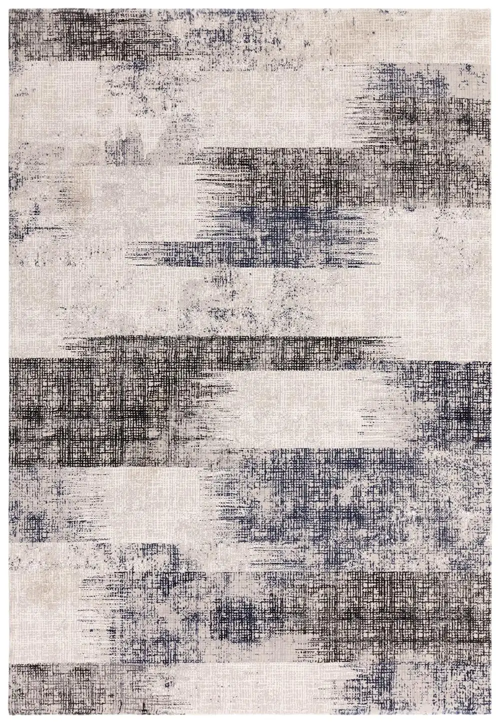 Kuza Lines Blue Rug - Image 3