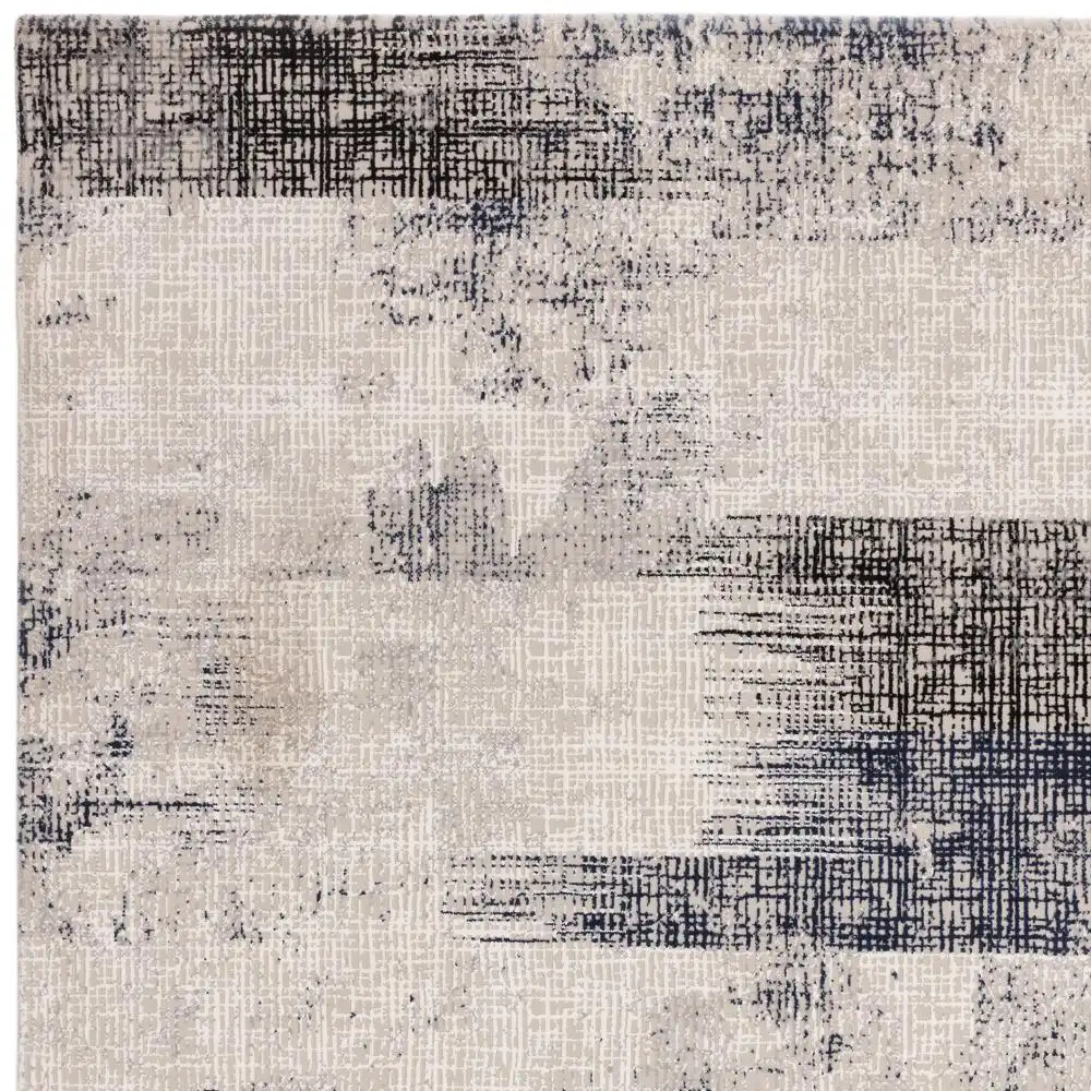 Kuza Lines Blue Rug - Image 4