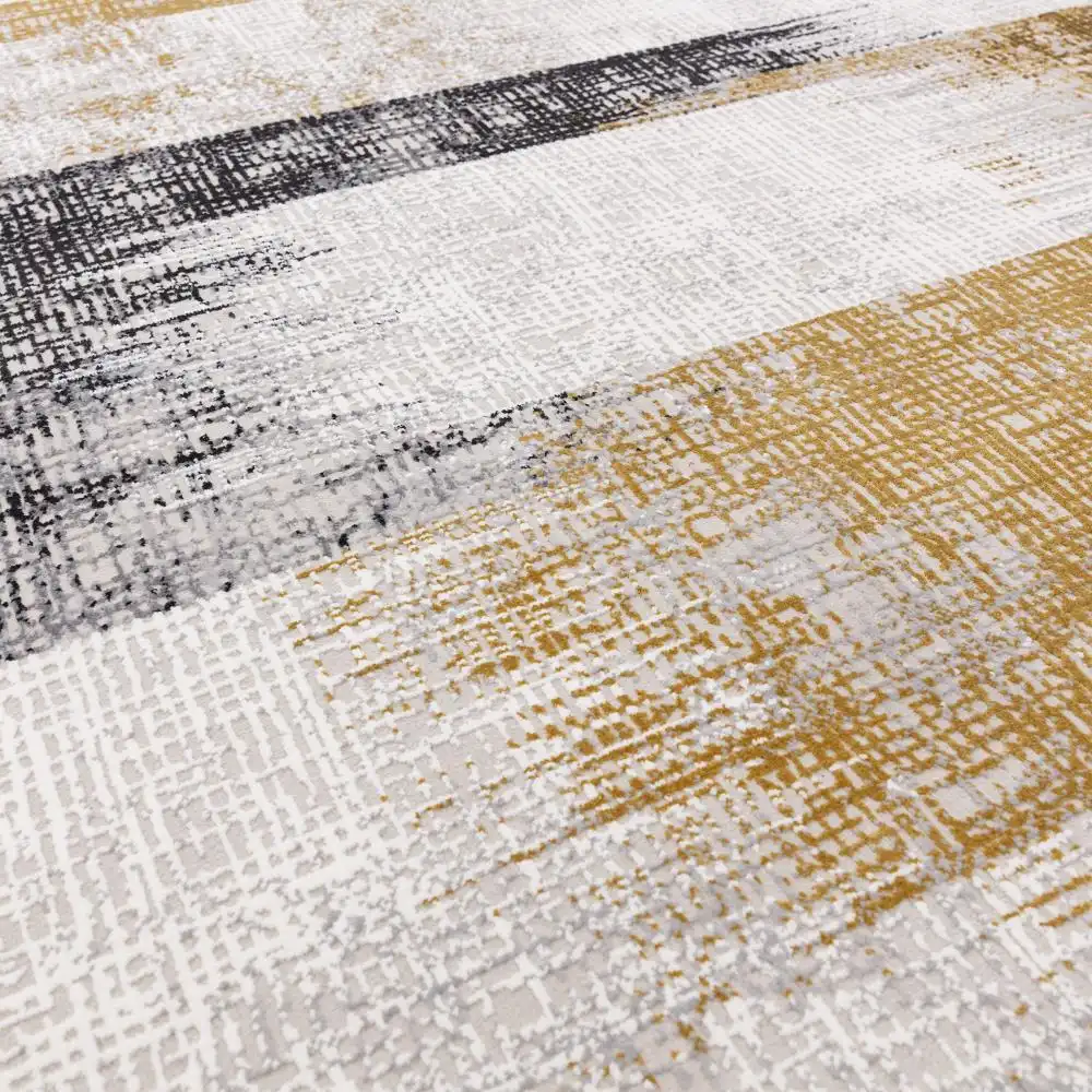Kuza Lines Gold Rug - Image 7