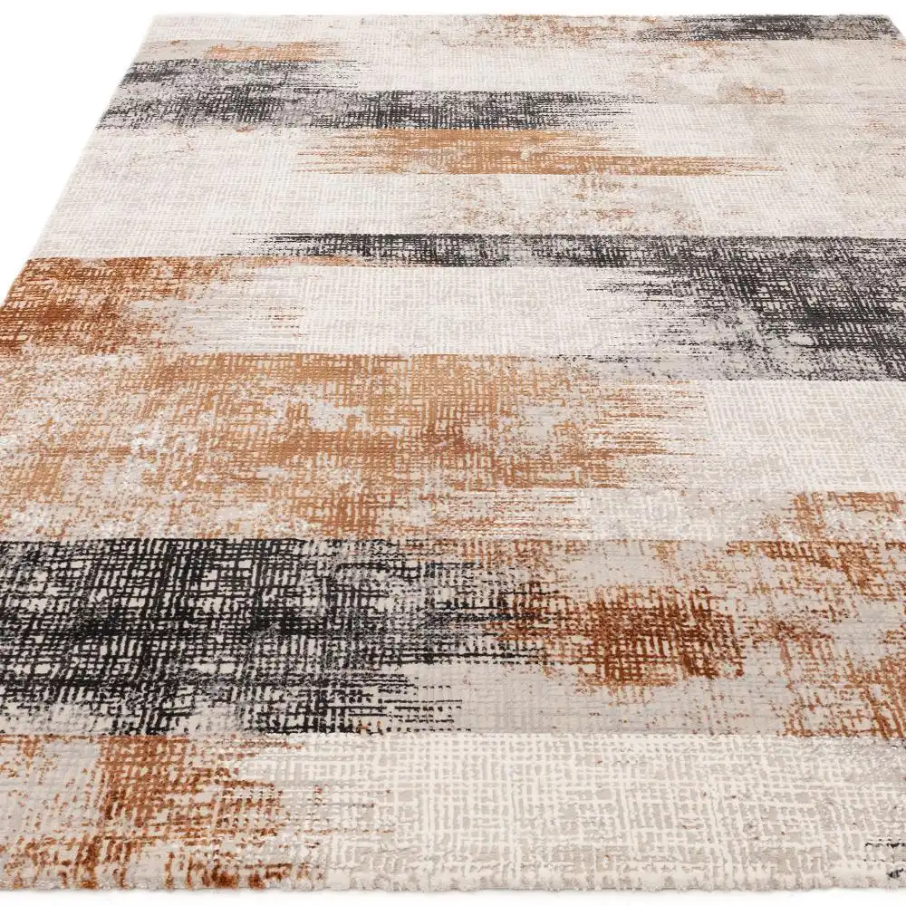 Kuza Lines Terracotta Rug - Image 4
