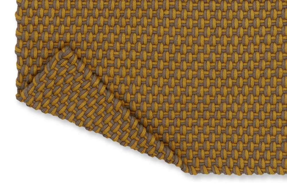 Lace Golden Mustard/Grey Taupe outdoor 497217 Rug - Image 4