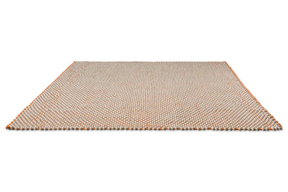 Lace Tri-colore White/Sand/Mango outdoor 496901 Rug - Image 5