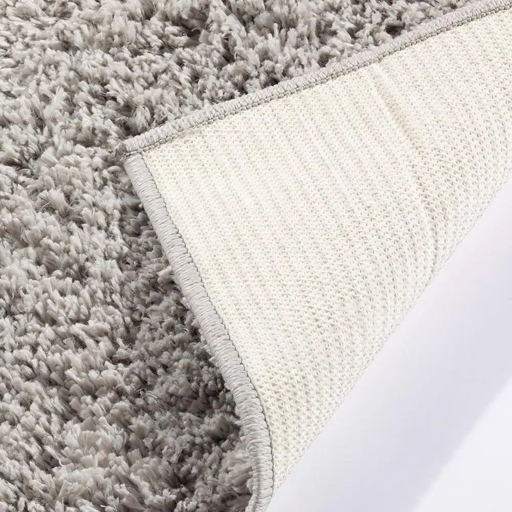 Larissa Shaggy Washable Ghost Grey Rug - Image 5