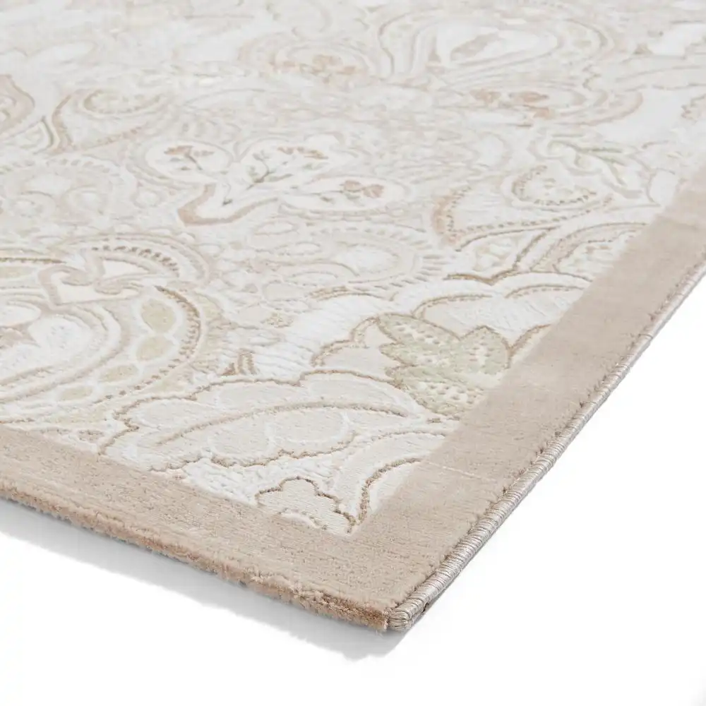 Laurence Llewelyn-Bowen Damask Bronze Rug - Image 8