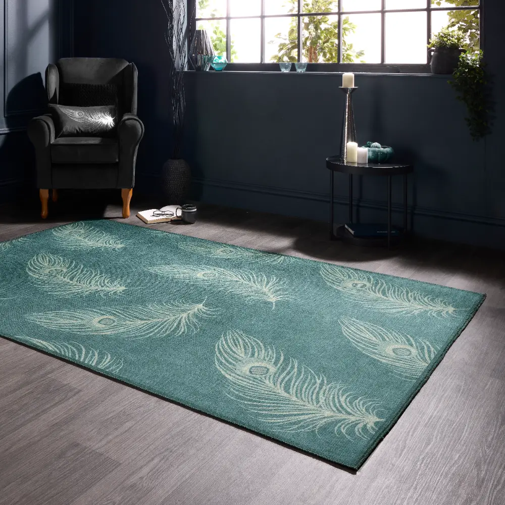 Laurence Llewelyn-Bowen Dandy Teal/Gold - Image 2