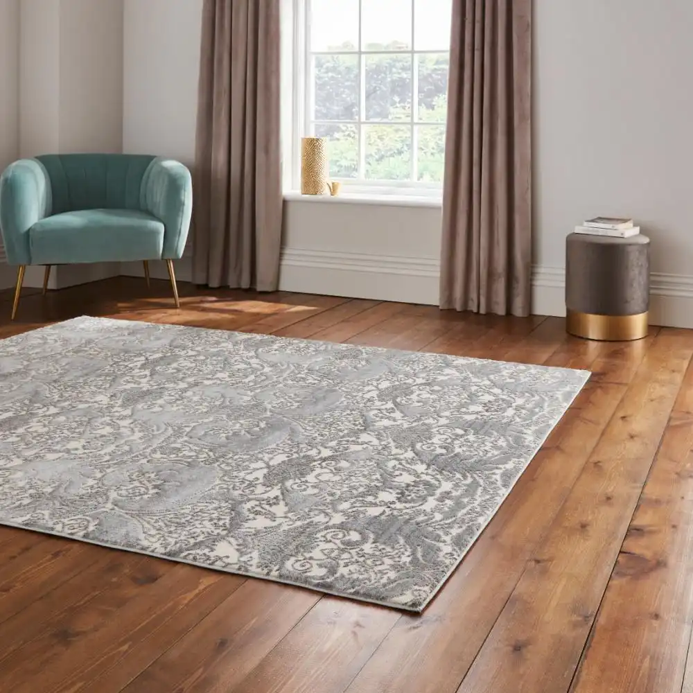 Laurence Llewelyn-Bowen Imperial Grey Rug - Image 2