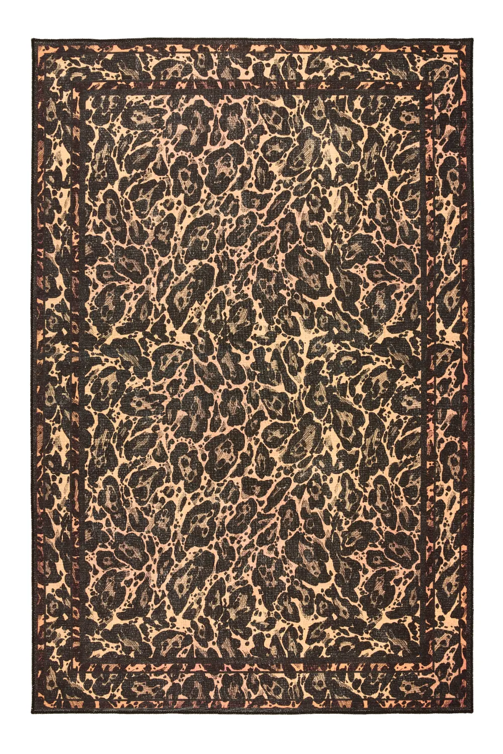Laurence Llewelyn-Bowen Leopard Black/Orange - Image 7