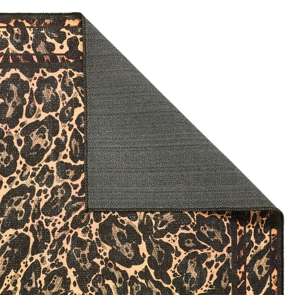 Laurence Llewelyn-Bowen Leopard Black/Orange - Image 8
