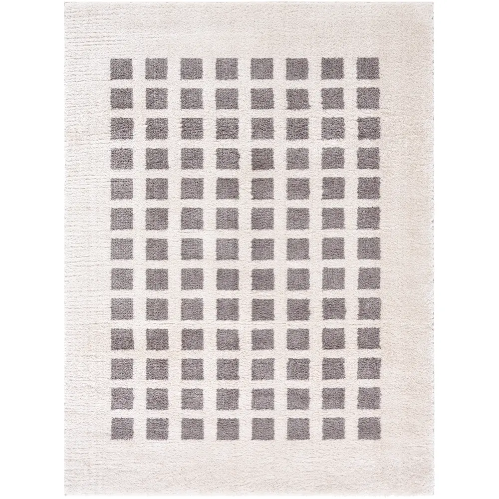 Laurine Machine Washable Modern Shaggy Charcoal Rug - Image 2