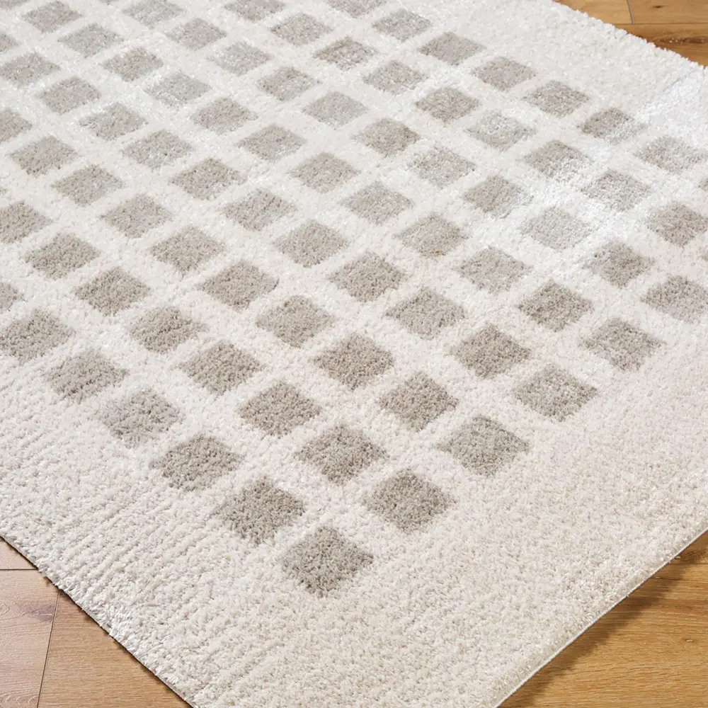 Laurine Machine Washable Modern Shaggy Medium Grey Rug - Image 4