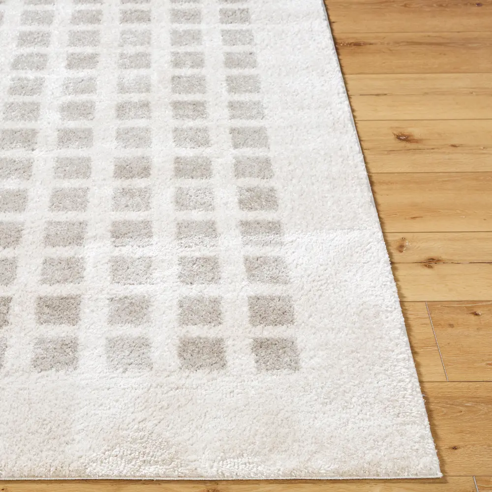 Laurine Machine Washable Modern Shaggy Medium Grey Rug - Image 6