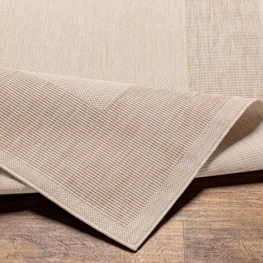 Layla In- & Outdoor Cottage Jute-Look Beige Rug - Image 7