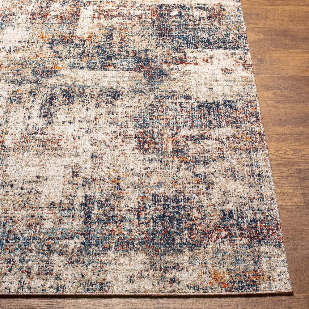 Leila In- & Outdoor Modern Blue/Grey Rug - Image 6
