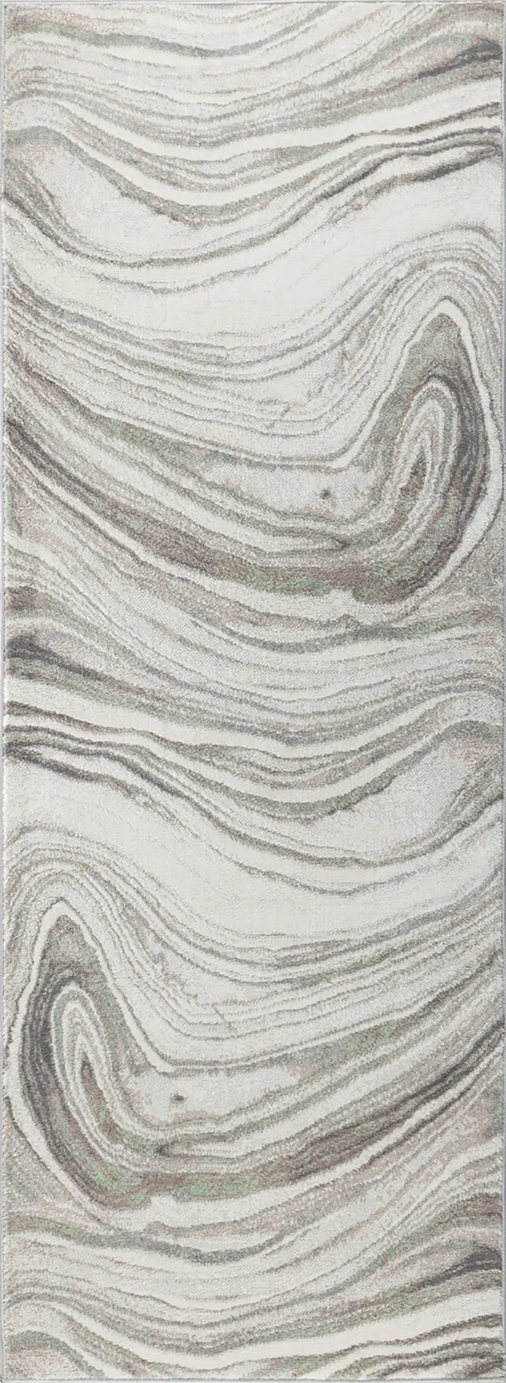Lilac Scandi Modern Light Grey Rug - Image 4
