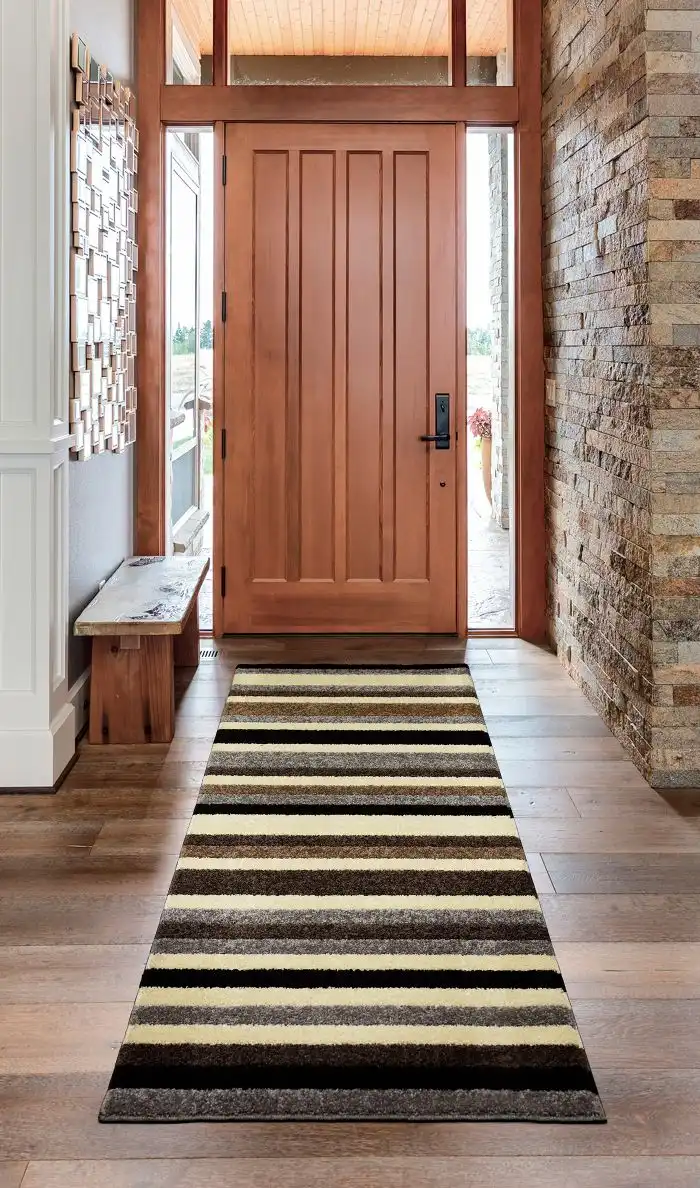 Linea Washable Natural Rug - Image 4