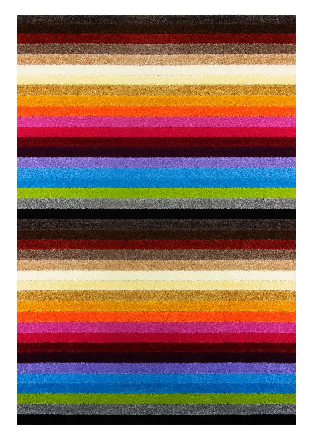 Linea Washable Rainbow Rug - Image 2