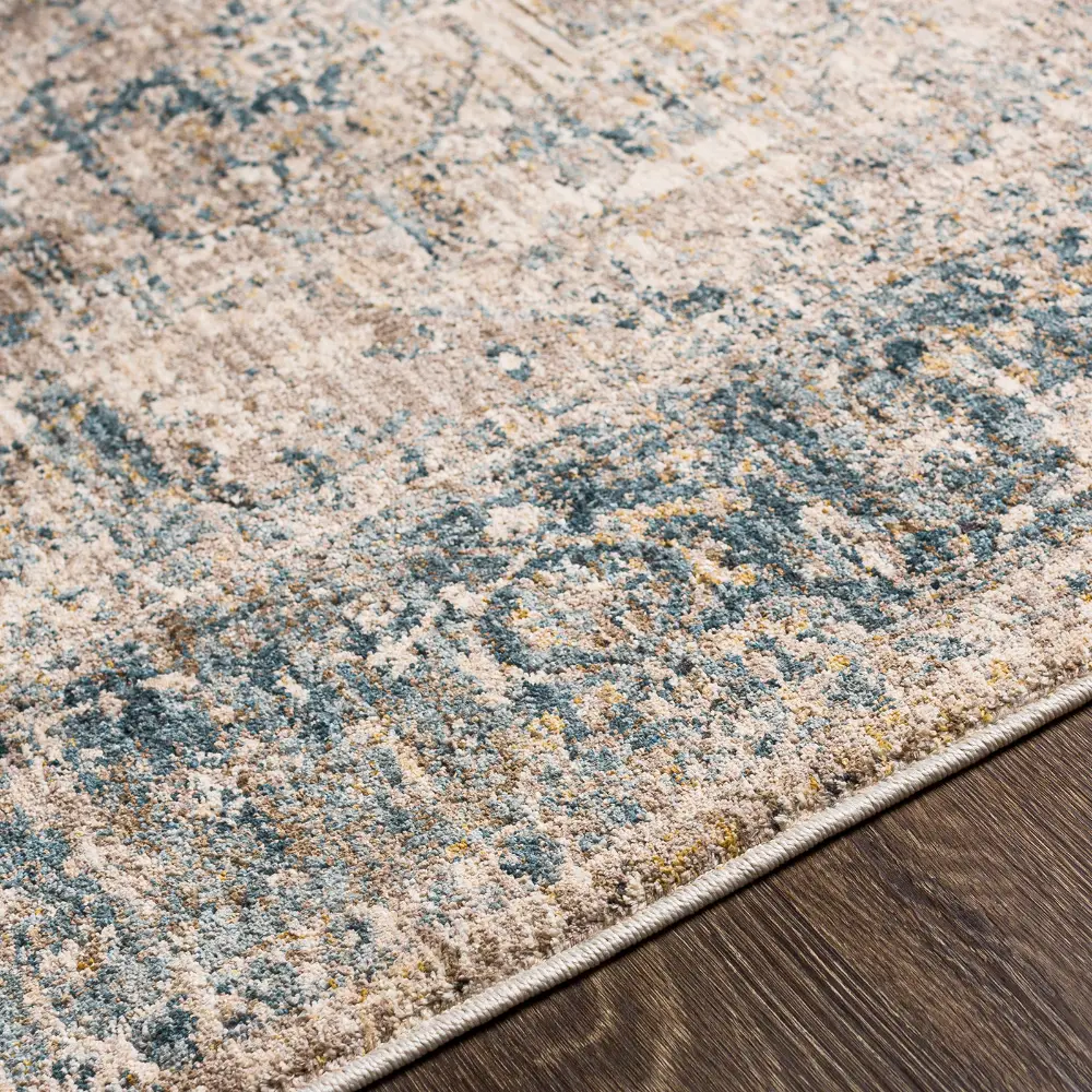 Livabliss Anabel Vintage Traditional Oriental Boho Beige/Blue Rug - Image 7