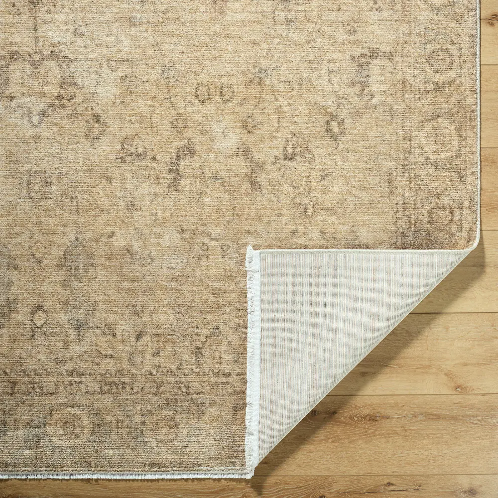 Livabliss Fetscher II Galey Alix x Livabliss Vintage Traditional Oriental Boho Light Beige Rug - Image 3