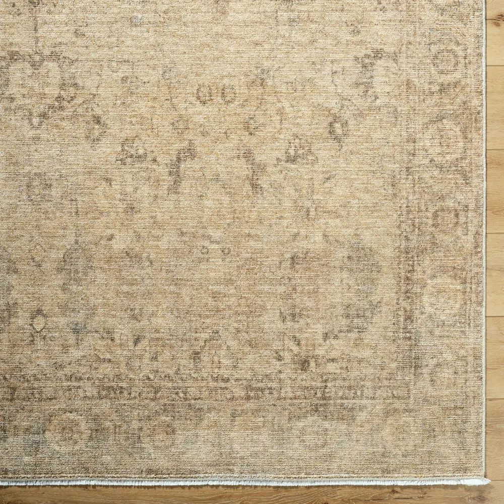 Livabliss Fetscher II Galey Alix x Livabliss Vintage Traditional Oriental Boho Light Beige Rug - Image 5