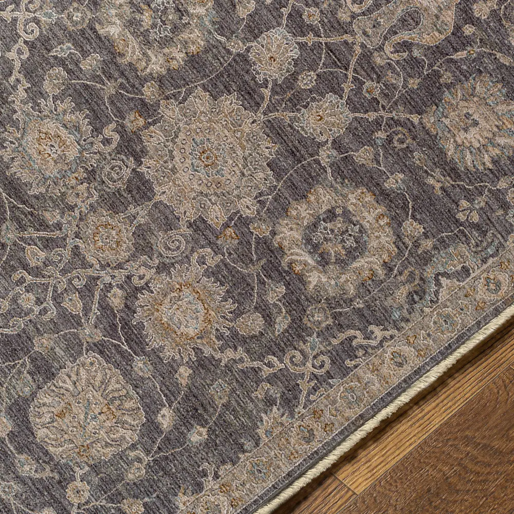 Livabliss Mirade Vintage Traditional Oriental Boho Charcoal Rug - Image 5