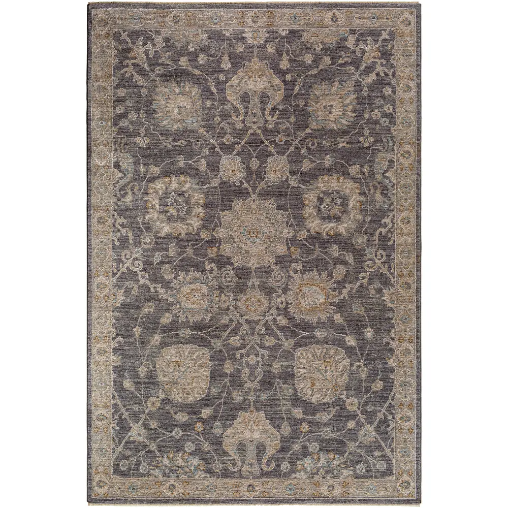Livabliss Mirade Vintage Traditional Oriental Boho Charcoal Rug - Image 6