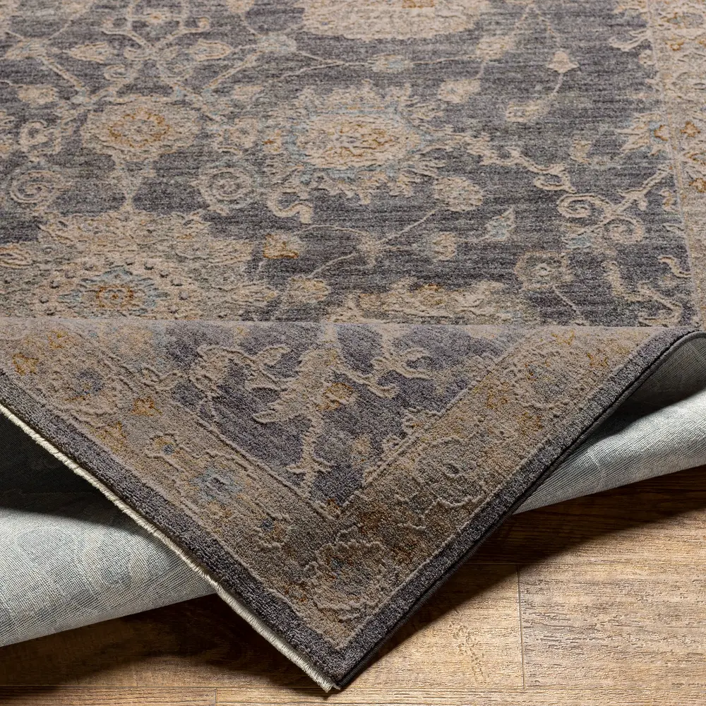 Livabliss Mirade Vintage Traditional Oriental Boho Charcoal Rug - Image 8