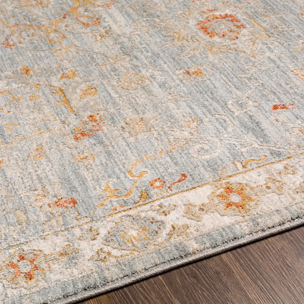 Livabliss Mirade Vintage Traditional Oriental Boho Denim Rug - Image 7