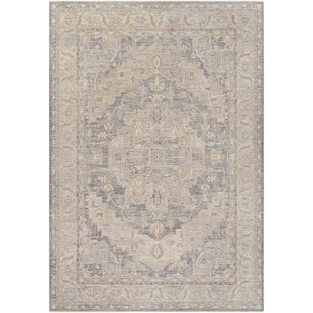 Livabliss Renarde Vintage Traditional Oriental Boho Light Grey Rug - Image 4