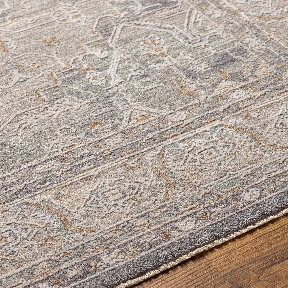 Livabliss Renarde Vintage Traditional Oriental Boho Light Grey Rug - Image 6