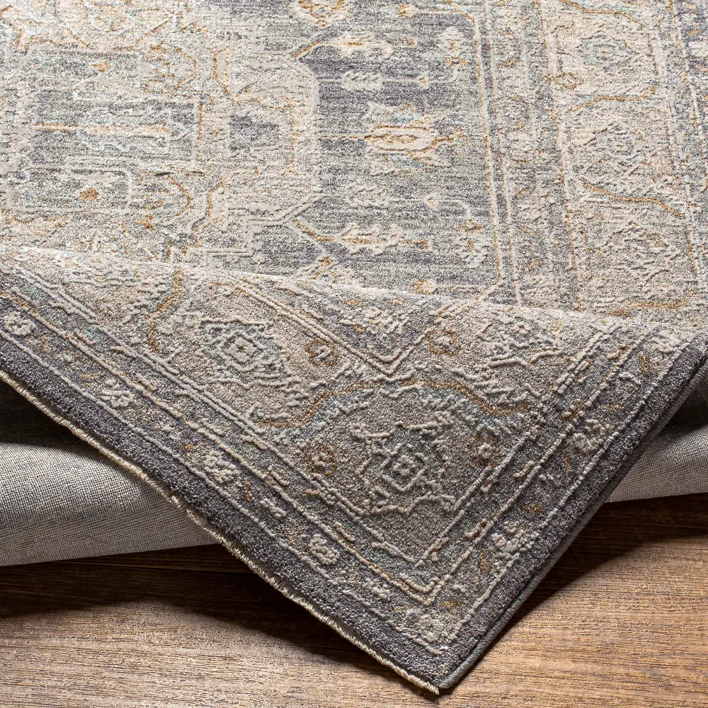 Livabliss Renarde Vintage Traditional Oriental Boho Light Grey Rug - Image 7
