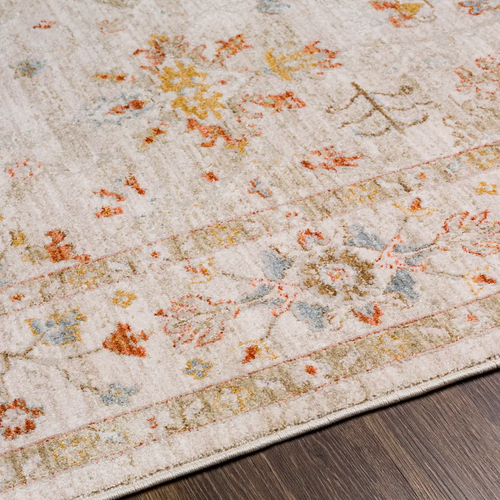 Livabliss Savarde Vintage Traditional Oriental Boho Light Beige Rug - Image 6