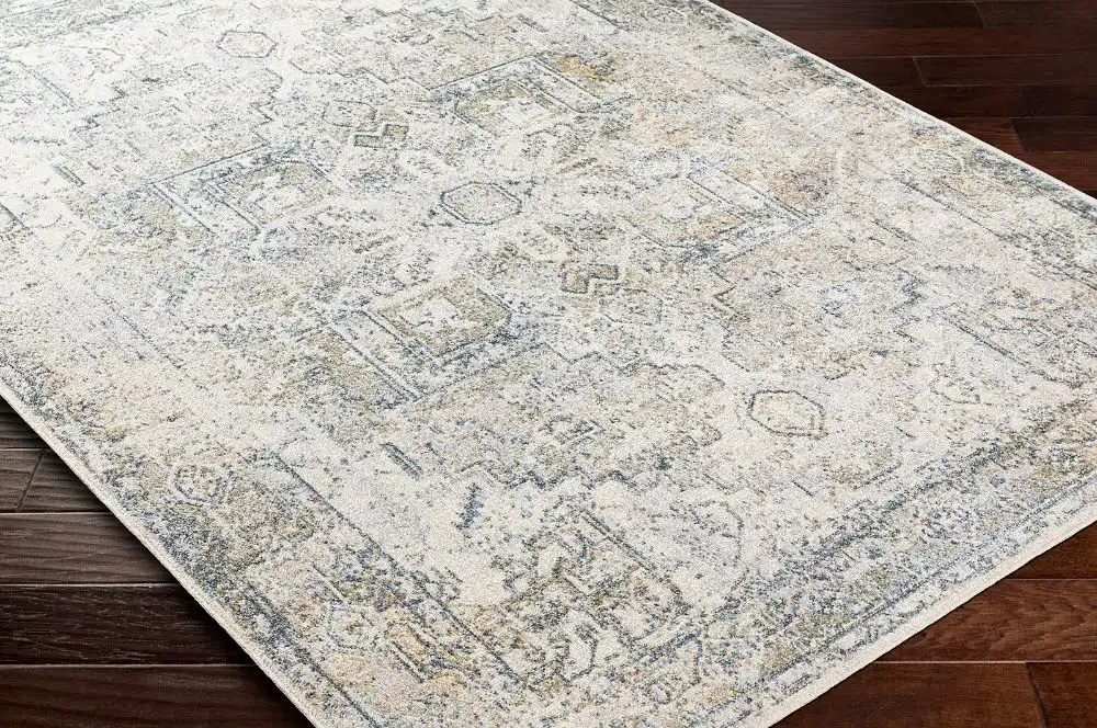 Vivian Machine Washable Traditionnal Boho Taupe Rug - Image 3
