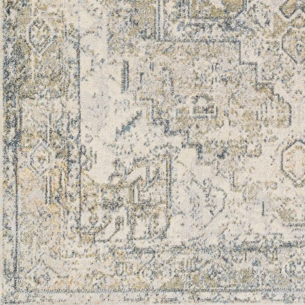 Vivian Machine Washable Traditionnal Boho Taupe Rug - Image 5