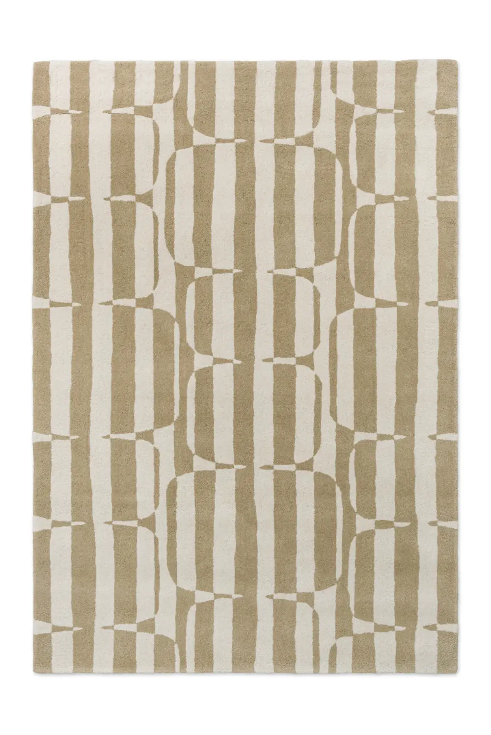 Lohko Stripe Pebble 123101 Rug - Image 5