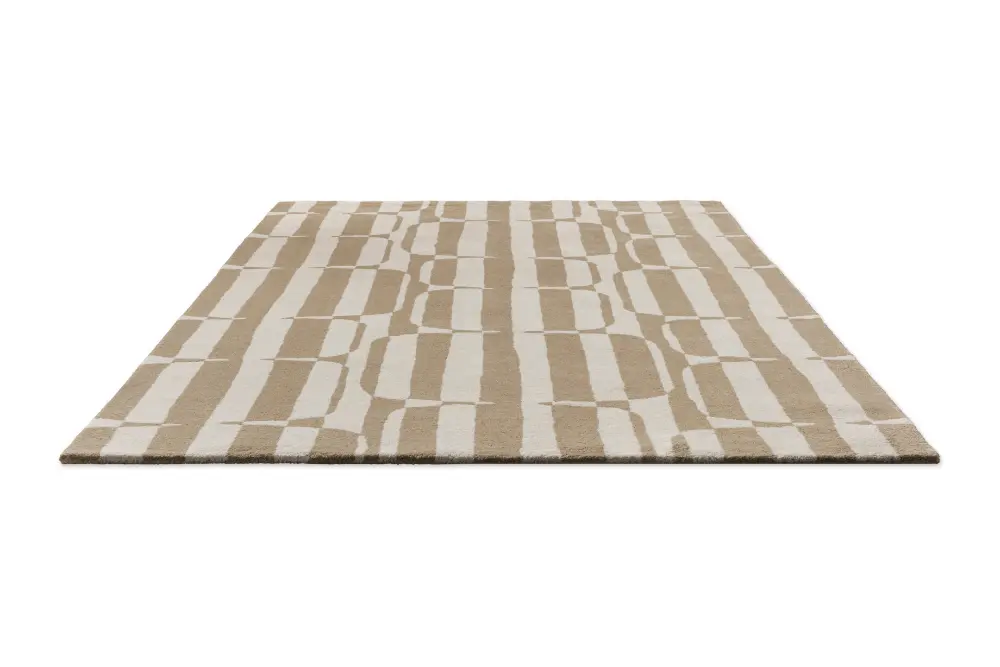 Lohko Stripe Pebble 123101 Rug - Image 6