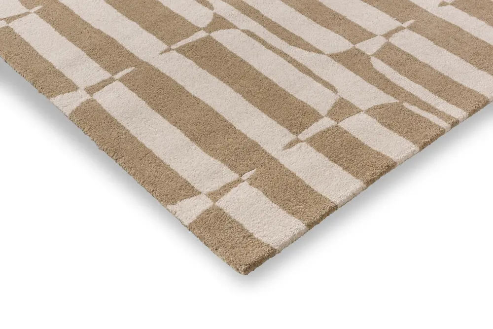 Lohko Stripe Pebble 123101 Rug - Image 7