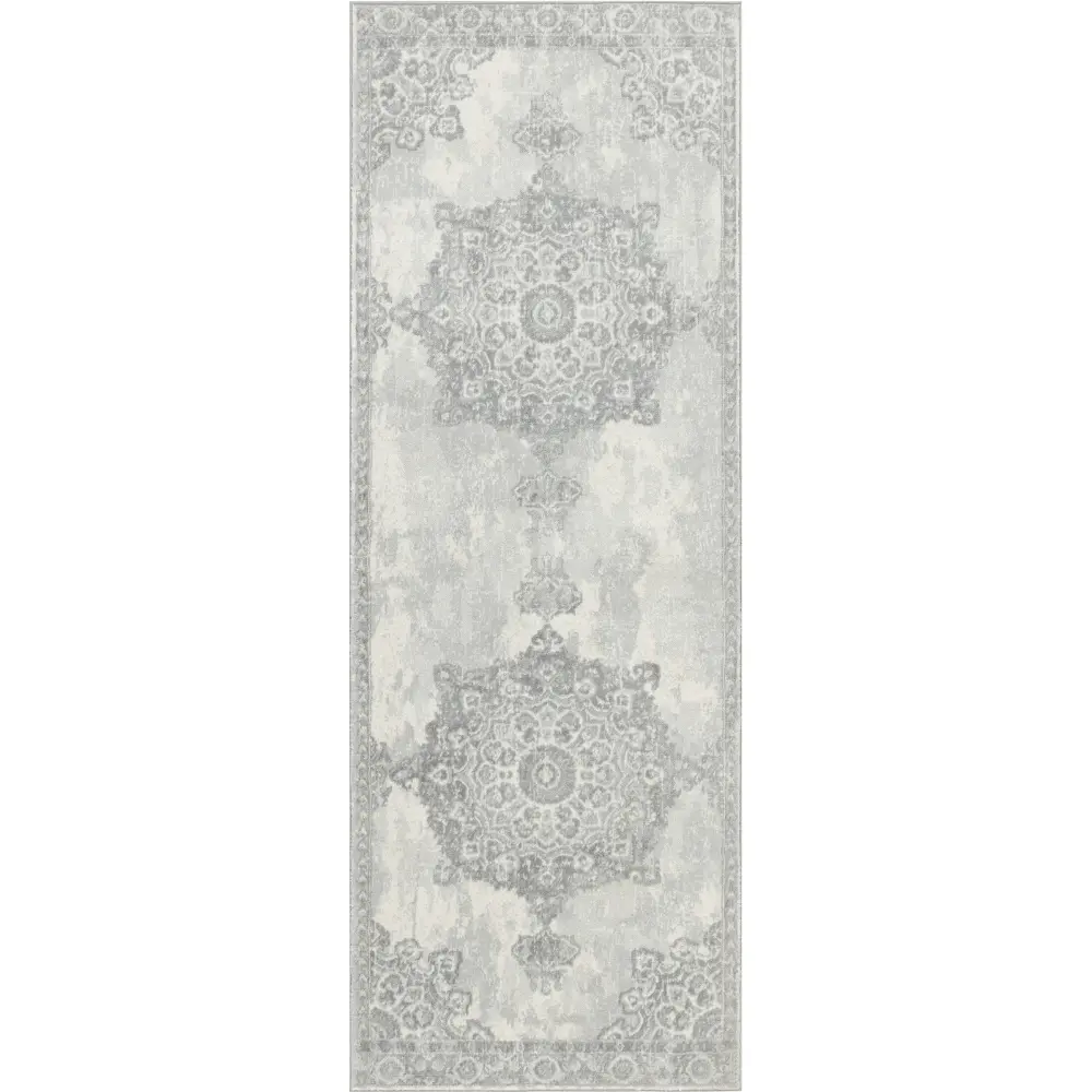 Lola Vintage Oriental Boho Cream Rug - Image 11