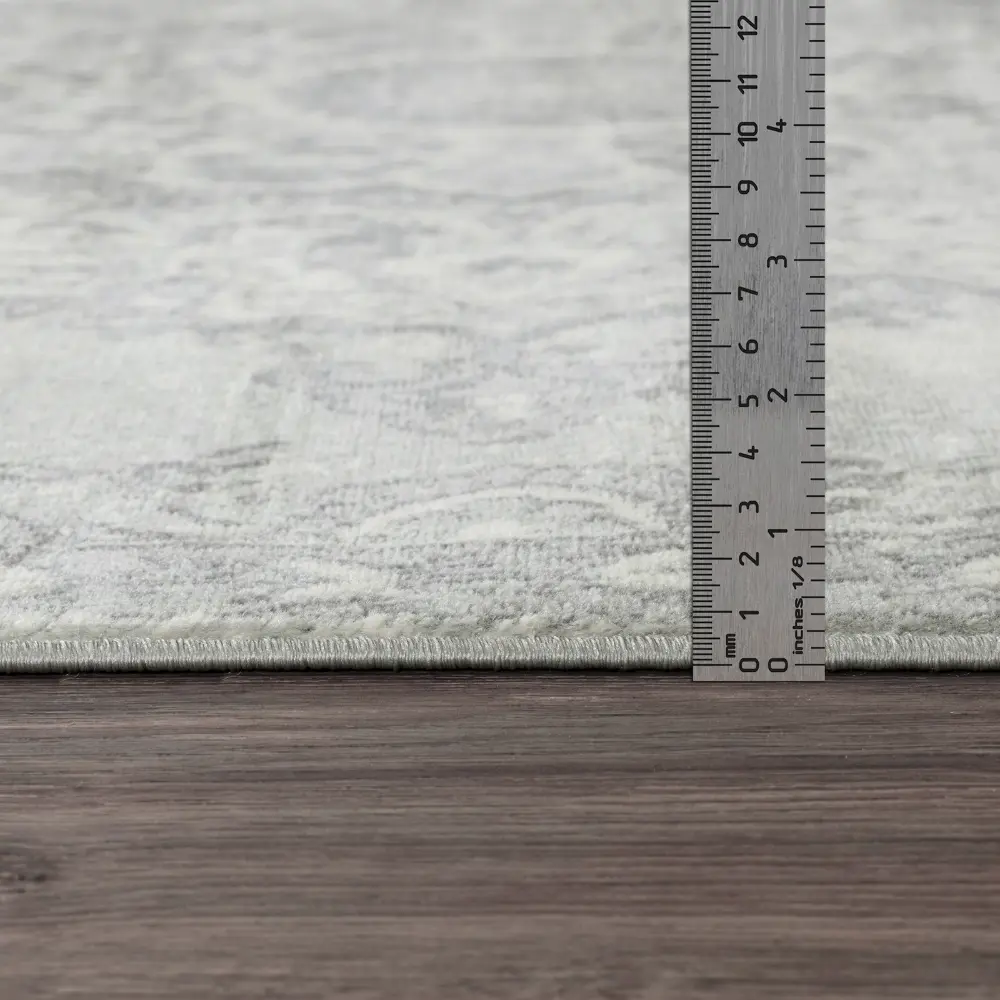 Lola Vintage Oriental Boho Cream Rug - Image 13