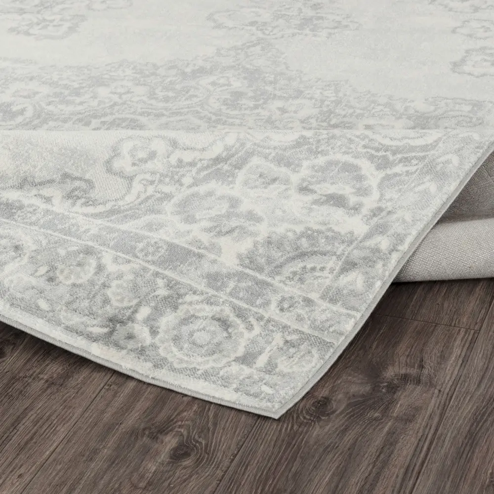Lola Vintage Oriental Boho Cream Rug - Image 15