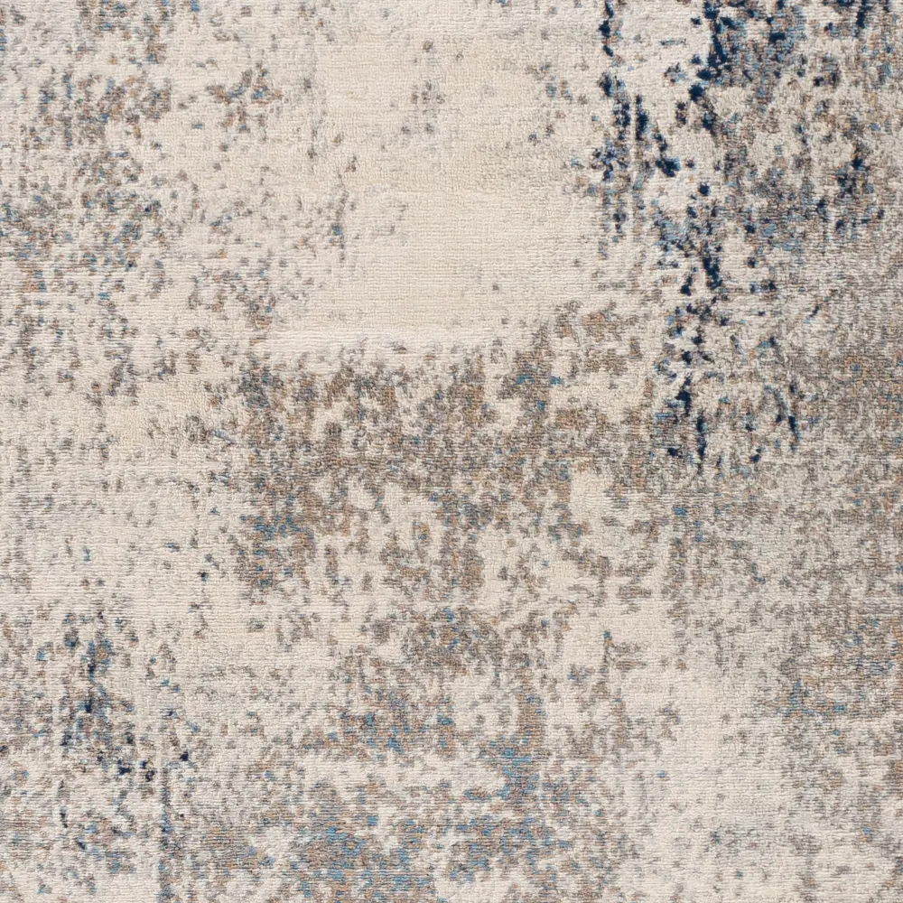 Lopika Abstract Modern Marble Grey Rug - Image 2