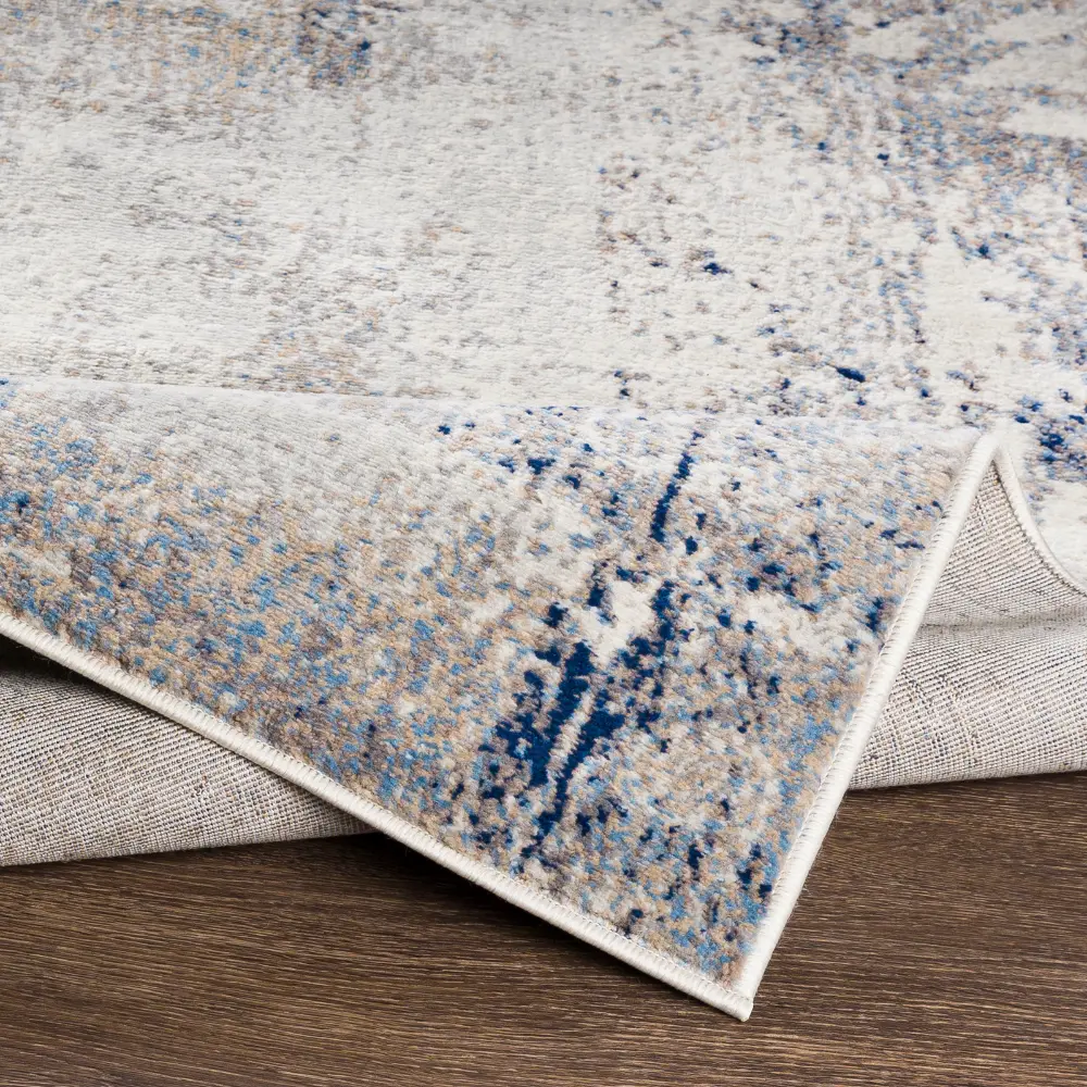 Lopika Abstract Modern Marble Grey Rug - Image 7