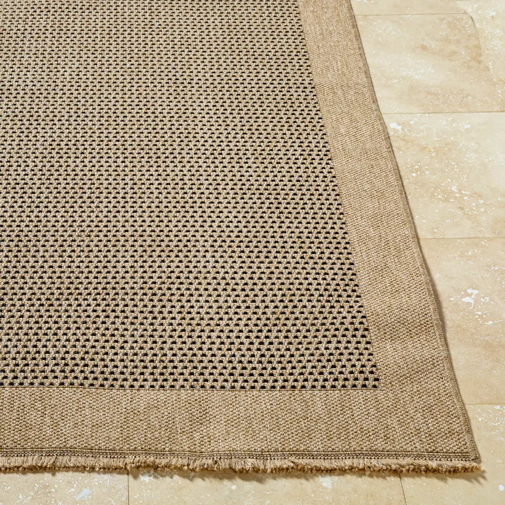 Lori In- & Outdoor Cottage Jute-Look Beige/Brown Rug - Image 12