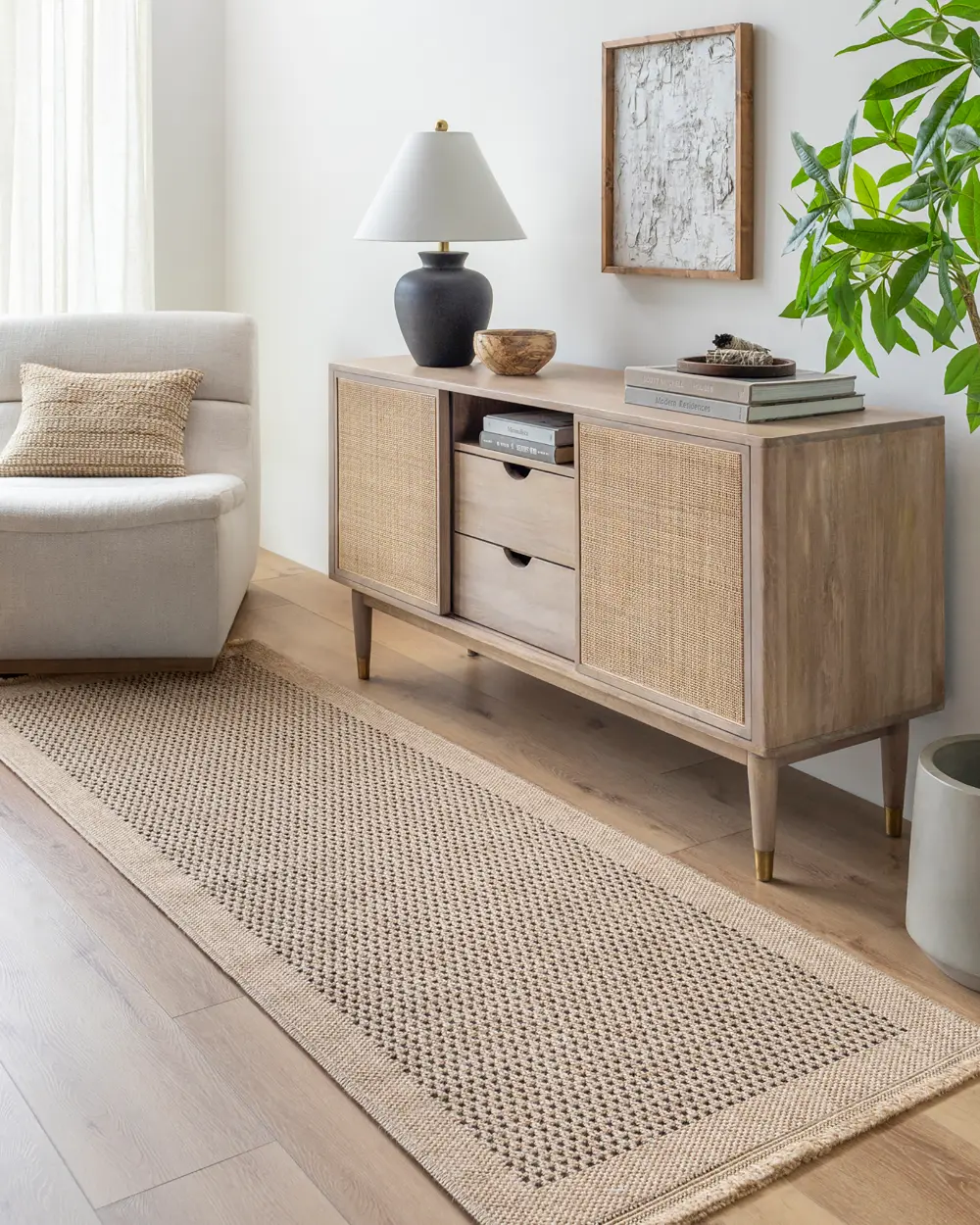 Lori In- & Outdoor Cottage Jute-Look Beige/Brown Rug - Image 5