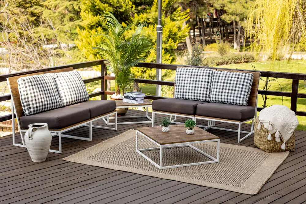 Lori In- & Outdoor Cottage Jute-Look Beige/Brown Rug - Image 8
