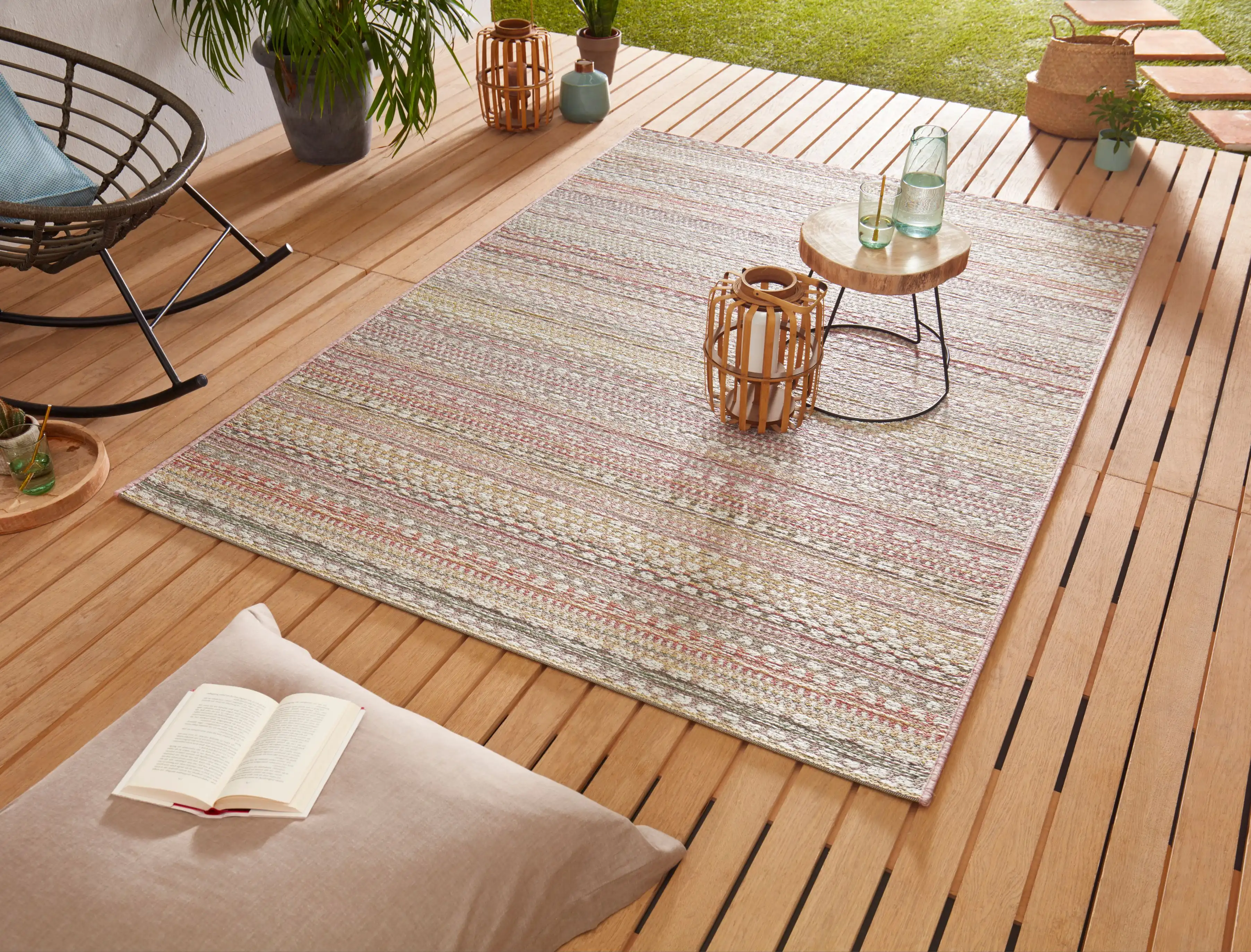Lotus 103252 Pine Rose Gold Rug