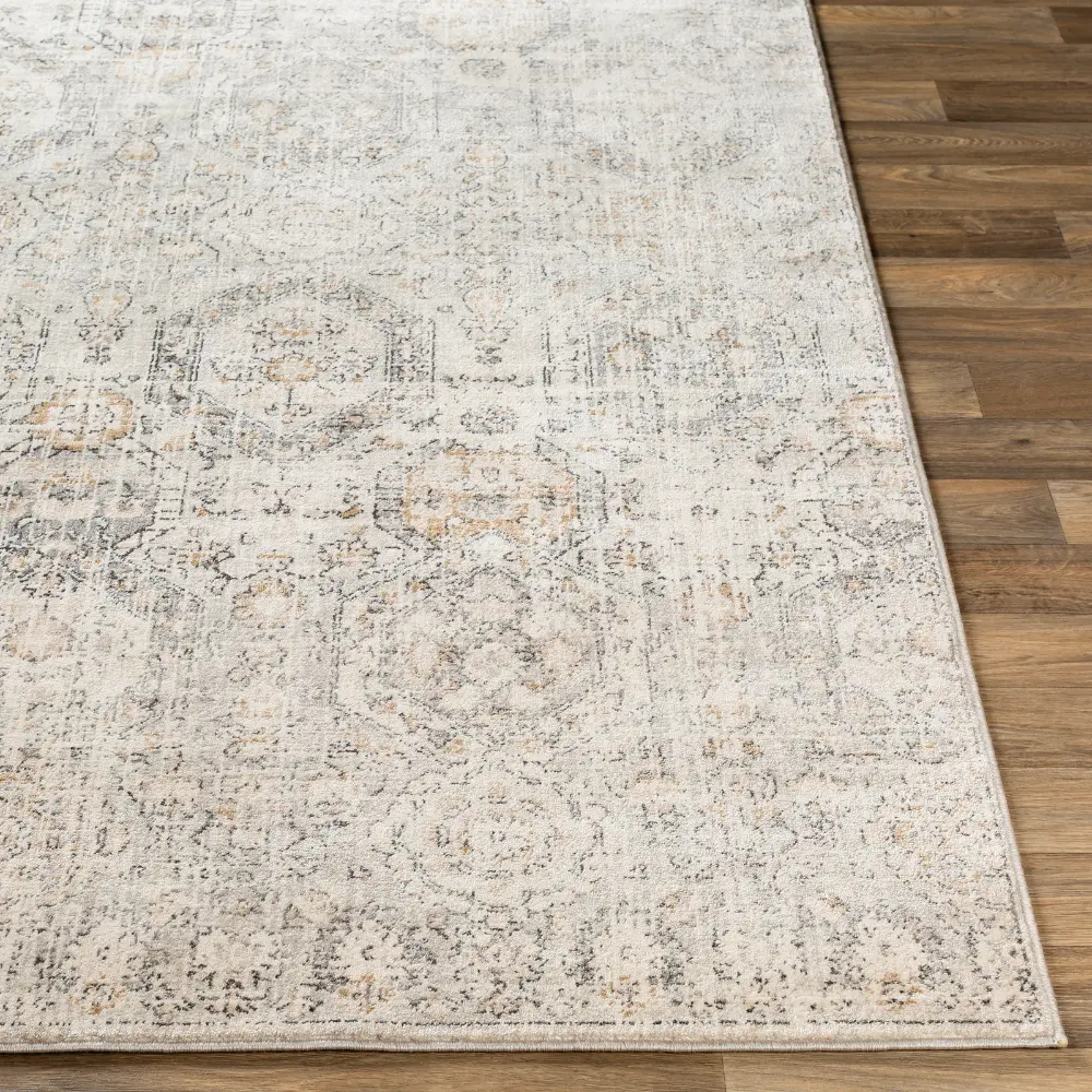Lotus Vintage Oriental Boho Tan/Ivory Rug - Image 5